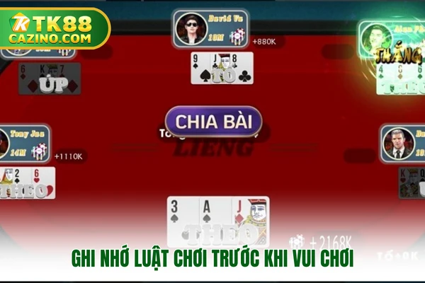 Ghi nhớ luật lệ trước khi vui chơi