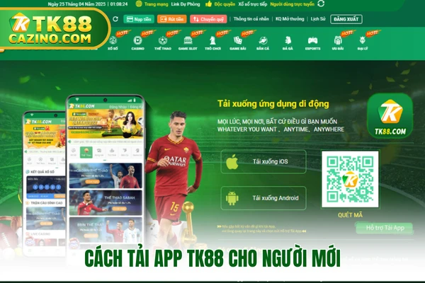 Cách tải app TK88 cho người mới