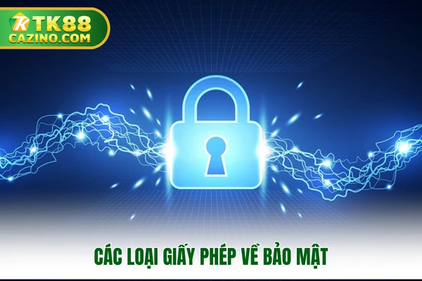 Các loại giấy phép về bảo mật